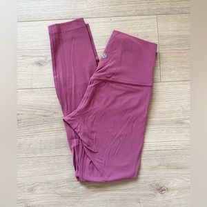 Lululemon Align Leggings 25“ - Rose Pink - Size 4
